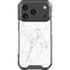 White Marble iPhone 18 Pro Clear Case