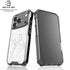 White Marble iPhone 18 Pro Clear Case