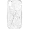 White Marble iPhone XS Clear Case