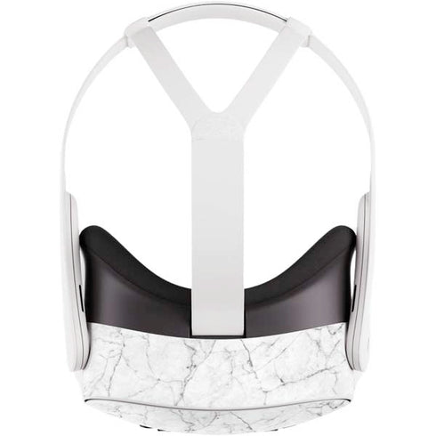 White Marble Meta Quest 3S Skin