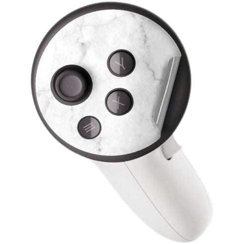 White Marble Meta Quest 3S Skin