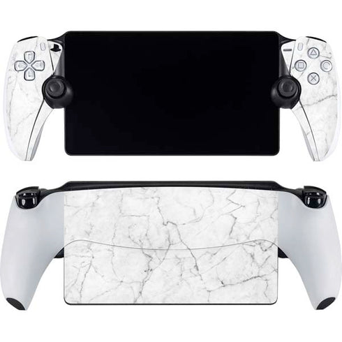 White Marble PlayStation Portal Remote Player Skin
