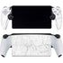White Marble PlayStation Portal Remote Player Skin