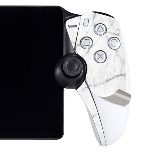 White Marble PlayStation Portal Remote Player Skin