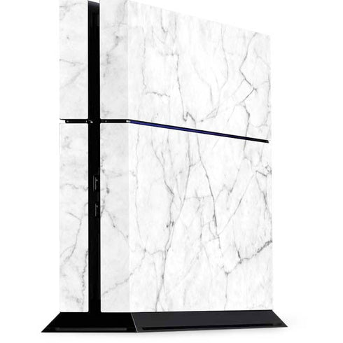 White Marble PlayStation PS4 Skins