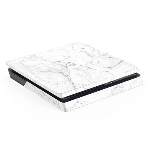 White Marble PlayStation PS4 Skins