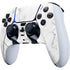 White Marble PS5 DualSense Edge Pro Controller Skin