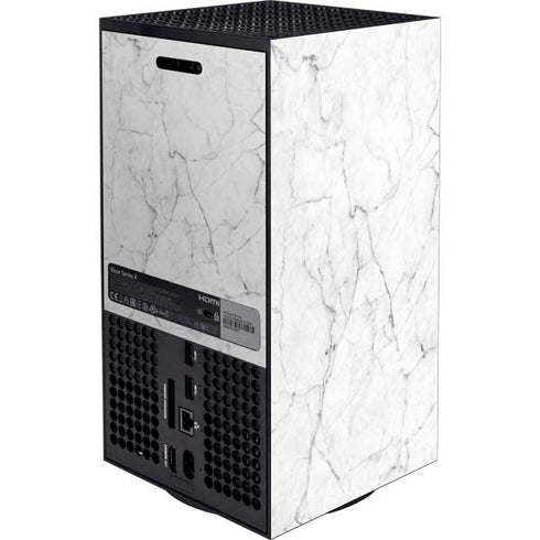 White Marble Xbox Series X Bundle Skin