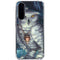 White Owl by Ed Beard Jr Galaxy A36 5G Clear Case