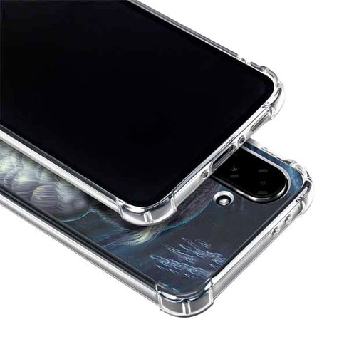 White Owl by Ed Beard Jr Galaxy A36 5G Clear Case
