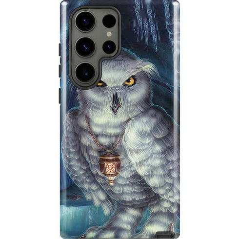 White Owl by Ed Beard Jr Galaxy S23 Ultra Pro Case