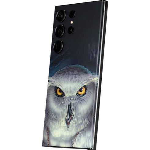 White Owl by Ed Beard Jr Galaxy Skins