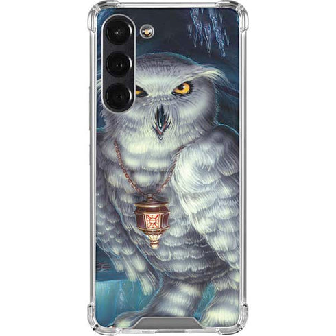 White Owl by Ed Beard Jr Galaxy S24 FE Clear Case