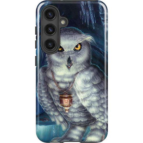 White Owl by Ed Beard Jr Galaxy S25 Impact Case