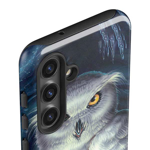 White Owl by Ed Beard Jr Galaxy S25 Impact Case