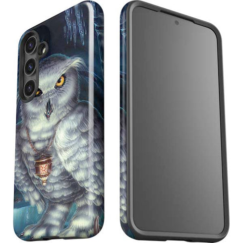 White Owl by Ed Beard Jr Galaxy S25 Plus Impact Case