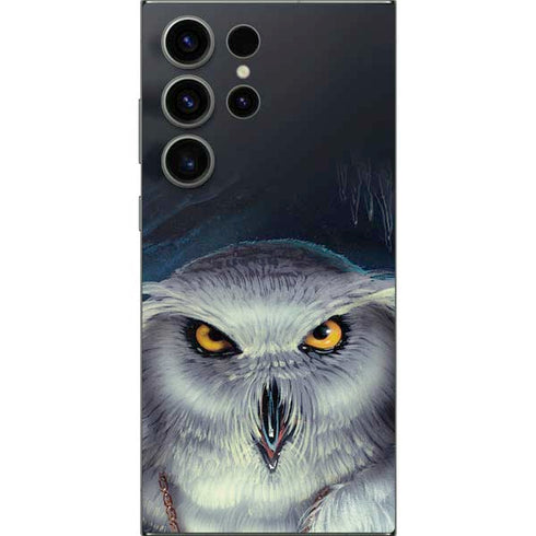 White Owl by Ed Beard Jr Galaxy S25 Ultra Skin