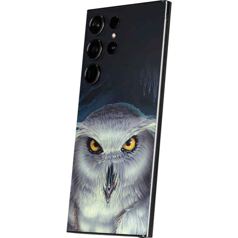 White Owl by Ed Beard Jr Galaxy S25 Ultra Skin