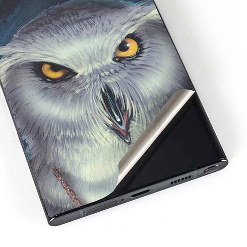 White Owl by Ed Beard Jr Galaxy S24 Ultra Skin