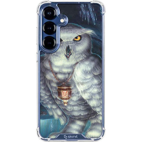 White Owl by Ed Beard Jr Galaxy S25 Plus Clear Case