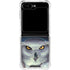 White Owl by Ed Beard Jr Galaxy Z Flip6 Clear Case