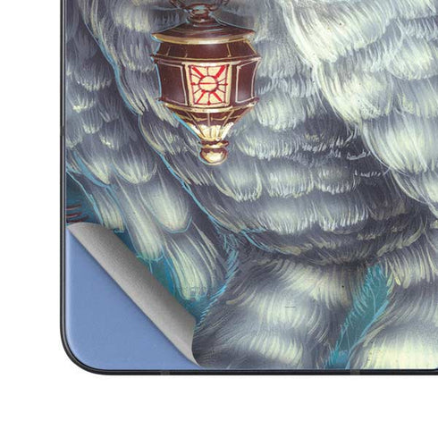 White Owl by Ed Beard Jr Galaxy Z Fold5 5G Skin