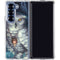 White Owl by Ed Beard Jr Galaxy Z Fold6 Clear Case
