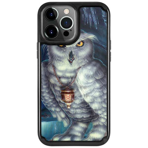 White Owl by Ed Beard Jr iPhone Cases