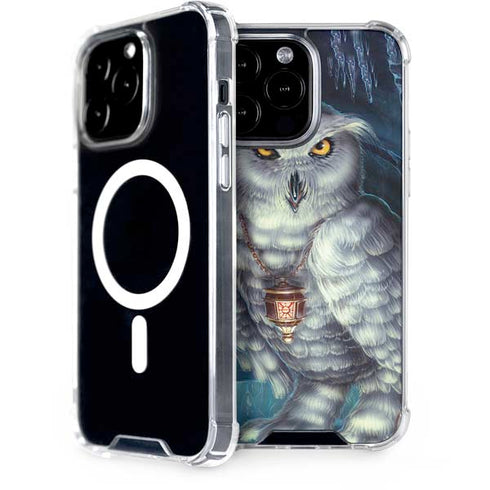 White Owl by Ed Beard Jr iPhone Cases