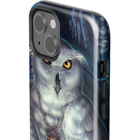 White Owl by Ed Beard Jr iPhone 15 Impact Case