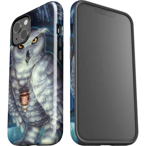 White Owl by Ed Beard Jr iPhone 15 Impact Case