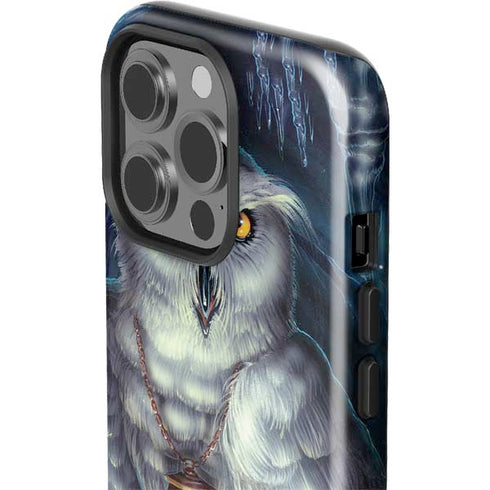 White Owl by Ed Beard Jr iPhone 15 Pro Impact Case