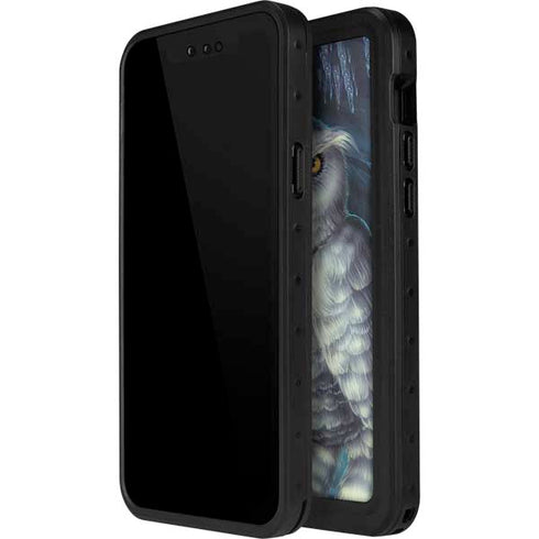 White Owl by Ed Beard Jr iPhone 15 Pro Waterproof Case