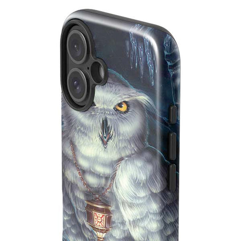White Owl by Ed Beard Jr iPhone 16 Impact Case