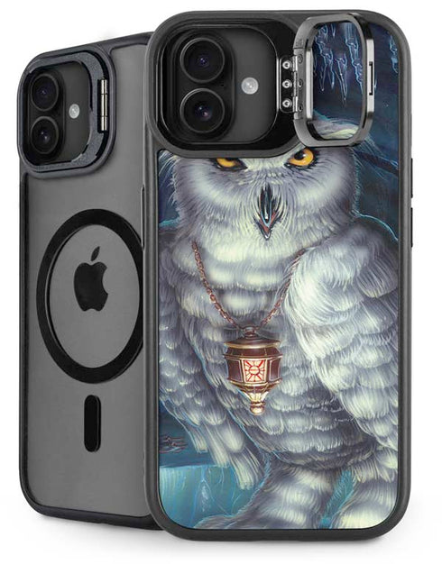 White Owl by Ed Beard Jr iPhone 16 Kickstand Case