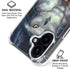 White Owl by Ed Beard Jr iPhone 16 Plus Clear Case