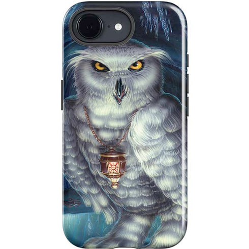 White Owl by Ed Beard Jr iPhone 16e Impact Case