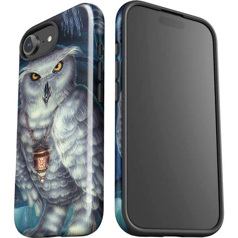 White Owl by Ed Beard Jr iPhone 16e Impact Case