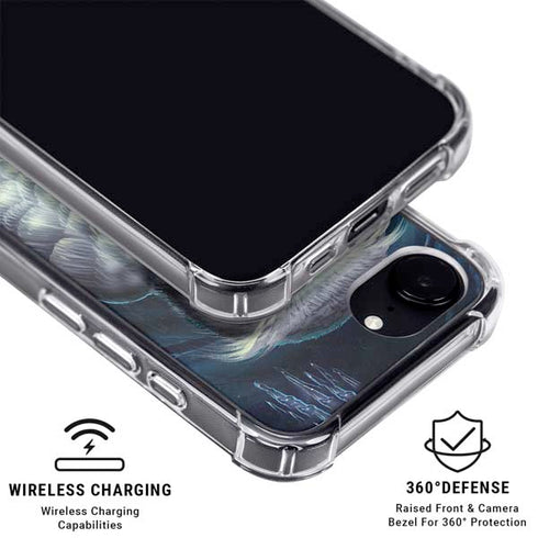 White Owl by Ed Beard Jr iPhone 16e MagSafe Case