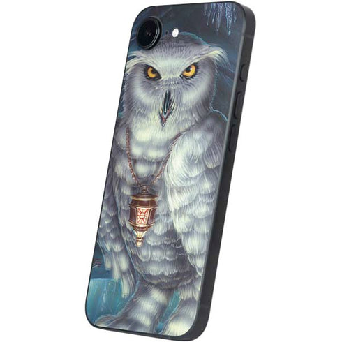 White Owl by Ed Beard Jr iPhone 16e Skin