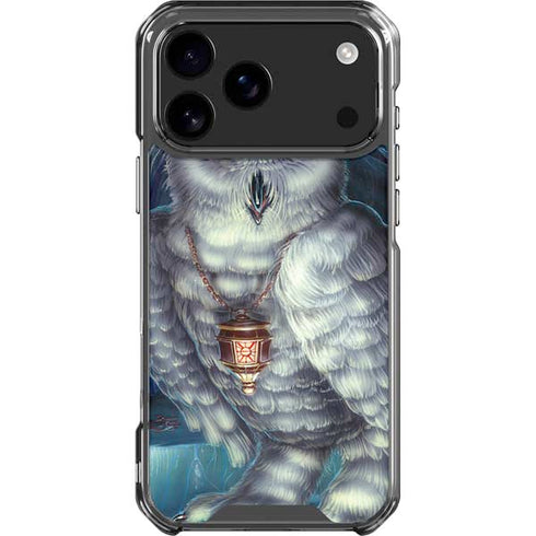 White Owl by Ed Beard Jr iPhone 18 Pro Max Clear Case