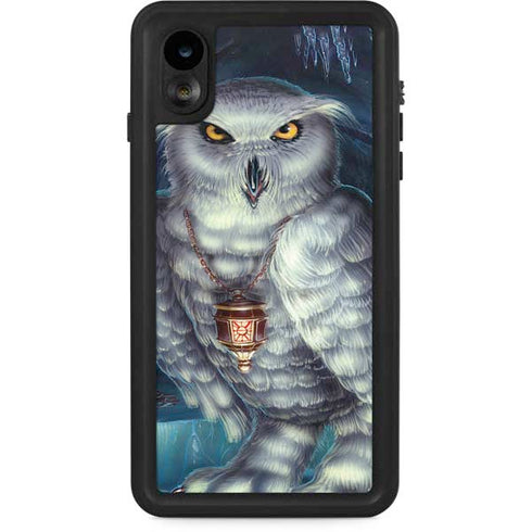 White Owl by Ed Beard Jr iPhone Cases