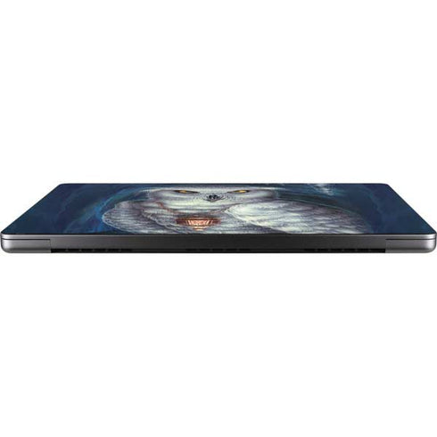 White Owl by Ed Beard Jr Apple MacBook Pro 14-inch Skin