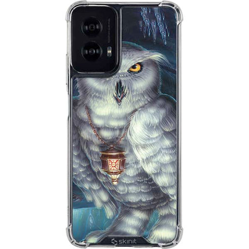 White Owl by Ed Beard Jr Moto G Power 5G (2024) Clear Case