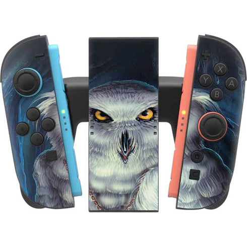 White Owl by Ed Beard Jr Nintendo Switch 2 (2025) Joy-Con Controller Skin
