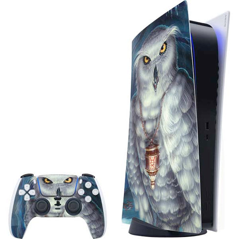 White Owl by Ed Beard Jr PlayStation PS5 Skins