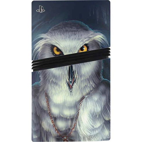 White Owl by Ed Beard Jr PS5 Pro Console Skin