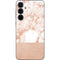 White Rose Gold Marble Galaxy A35 5G Skin