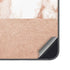 White Rose Gold Marble Galaxy S25 Plus Skin