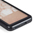 White Rose Gold Marble Galaxy S24 Plus Waterproof Case